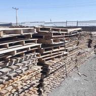 فروش 50 عدد پالت چوبی شاسی 1.10×1.10