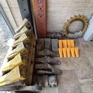 بیل بکهو ناخن لودر دم تیغ بلدوزر گوشه بیل مکانیکی DM اصل