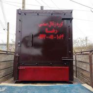 کوره زغال تولیدی گروه صنعتی رضا ذغال صنعتی 4جداره چندمنظوره