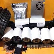 پک کامل 8 تایی 5 مگاپیکسل دیددرشب رنگی warmlight ضدآب