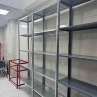 سبد خرید استند چرخدار قفسه فروشگاهی قفسه فلزی قفسه دوطرفه