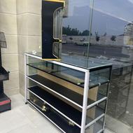 باکس حبوبات استوانه ای 5 مخزنه قفسه فلزی قفسه سوپری استند