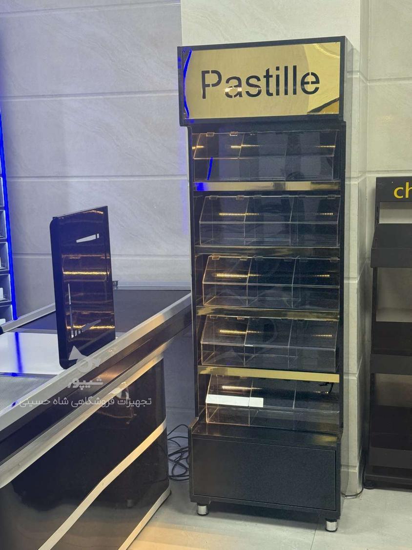 سیلو قهوه استند سیگار قفسه سوپری ویترین هایپری میز ثابت