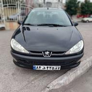 پژو 206 SD (صندوق دار) 1395 مشکی