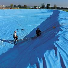 ورق ژئوممبران استخر کشاورزی