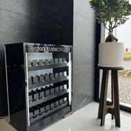 ویترین چرخدار هایپری استند سیگار میز چک اوت سبد فلزی رگال