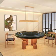 میز بازی چوب راش درجه یک