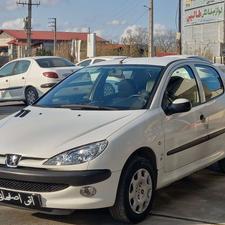 پژو 206 SD (صندوق دار) 1394 سفید