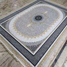 فرش تندیس کرم در دو رنگ