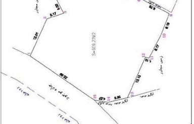 910 متر کنار تالاب سوستان خارج طرح