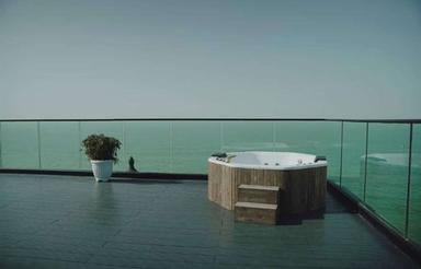 اجاره روزانه پنت هاوس پلاک اول دریا 2خواب شهرک دریاکنار