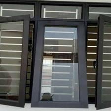 درب ضد سرقت شیشه سکوریت پنجره نرده استیل ضدسرقت