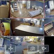 دوربین مداربسته 6 تایی 5 مگاپیکسل برد و لنز پنج مگع