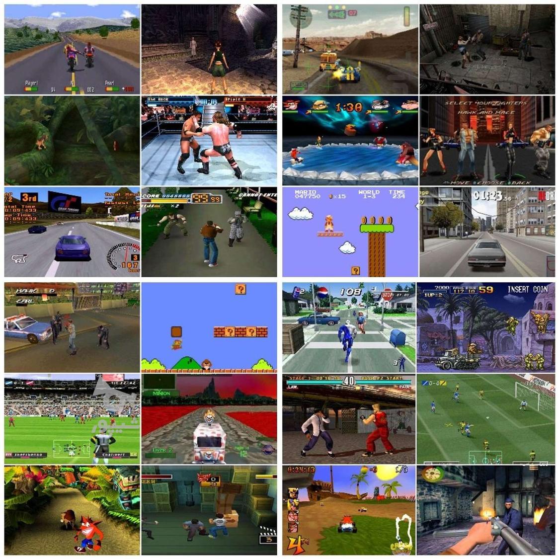 پلی استیشن 1 سونی یک وان سونی 2 4 پلی فایو گیم استیک ps2 ps5