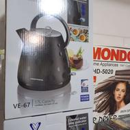 کتری برقی وگاتی 1850 وات 1.7 لیتری