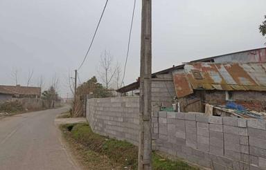 زمین 400 متری در جاده اصلی