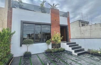 فروش ویلا 150 متر در جاده چمستان روف دار نما مدرن