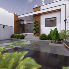 ویلا فلت نما مدرن 120 متری نوساز