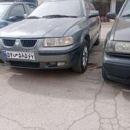 سمند LX (ساده) 1386 خاکستری