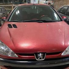 پژو 206 (تیپ2) 1382 قرمز