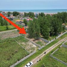 زمین ساحلی مسکونی 275 متری با شرایط پرداخت بلند مدت