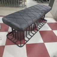 نیمکت انتظار مدل نردهای نیمکت سه نفره انتظار پاف پایه فلزی