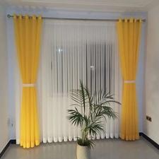 پرده آماده با تمام لوازم