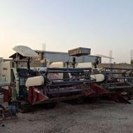 کمباین زنجیری برداشت گندم نخود