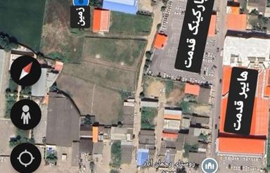 زمین مسکونی در جاده ساری به قائمشهر 600متر