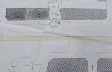 زمین تجاری مسکونی 222 متر با سند استانه استقلال