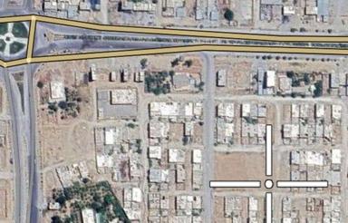  370 متر زمین درب حیاط