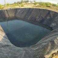 استخر ذخیره آب کشاورزی ژئوممبران _ پرورش ماهی