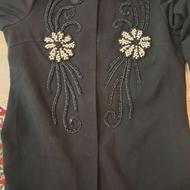 جواهر دوزی روی مانتو