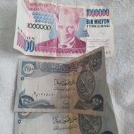 اسکناس کلکسیونی ترکیه و عراق