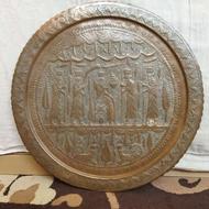 سینی قدیمی مسی