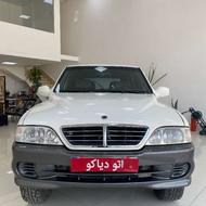 سانگ یانگ موسو 2005 سفید متور تازه تعمیر