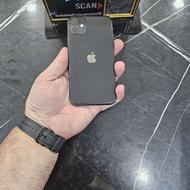 iphone.11.128 دوسیم‌پک‌اصلی مشکی‌chباشارژر
