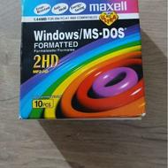 فلاپی دیسکت maxellپک 10 عددی