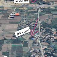 زمین در چناربن داخل محل داخل بافت