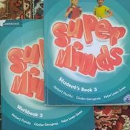 کتاب super minds3 شامل دو کتاب