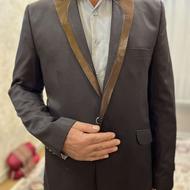 کت و شلوار قهوه ایی