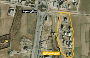 فروش زمین مسکونی کوی شهرداری اشترینان (4 پلاک جدا)