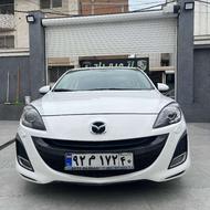 مزدا 3 مونتاژ تیپ 3 1389 سفید کد 011