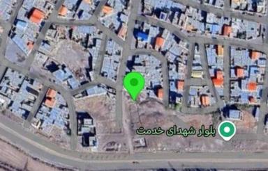 معاوضه ونقد...100 متر زمین