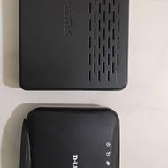 دو عدد مودم ADSL دی لینک کابلی