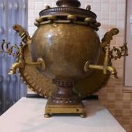 سماور ذغالی دوشیر 40 لیتری کلکسیونی و خاص