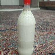 دوغ محلی با شیر تازه گاو .طعم دار وخوشمزه با سبزی جات معطر..