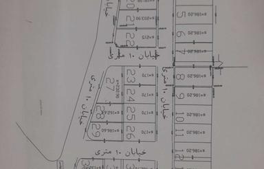 189 متر زمین شهر شباب