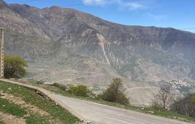 زمین 155متری خوش قواره باویو عالی 360درجه جنگلی کوهستانی