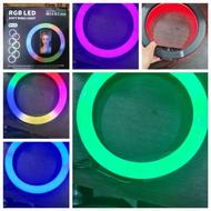 رینگ لایت حرفه ای سایز 26 RGB